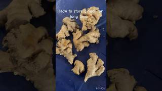 ഇഞ്ചി എങ്ങനെ കേടു കൂടാതെ സൂക്ഷിക്കാം || How to store ginger for long time #kitchenhacks #storing