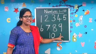Numbers 1-10 / Number strokes/ Learn to write numbers 1-10 very easily/ 1-10 Number formation song.