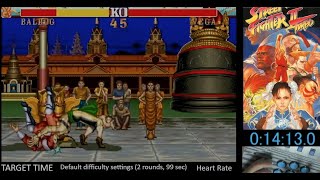 アーケード基板 ストリートファイター2’ ターボ 難易度3 バルログ 14:13/ PCB Street Fighter II’ Turbo Speedrun (Normal-VEGA claw)