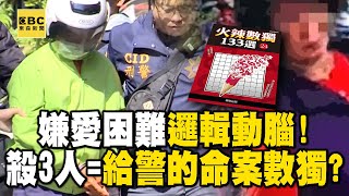 【高雄連環分屍案】連殺3人是設計給警的「命案數獨」？嫌愛邏輯動腦「曾簽賭中400萬」@newsebc