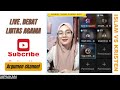 live. diskusi lintas agama islam vs kristen. terbaru 21 januari 2025