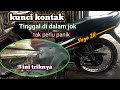 trik & cara membuka jok tanpa kunci ll motor Vega ZR RR dan sejenisnya