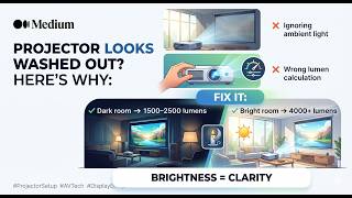 Projector Looks Washed Out in Bright Rooms? Here’s the Simple Fix