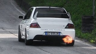 Apripista Parade at Alpe del Nevegal 2016 Hillclimb - Focus RS Mk2, Evo IX, Abarth Biposto \u0026 More