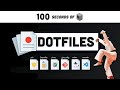 ~/.dotfiles in 100 Seconds