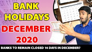 Bank Holidays in December 2020 - List of Bank Holidays in December 2020 | Bank Holiday 2020 | Fayaz