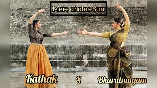 MERE DHOLNA SUN | Dance cover by Sanskriti Vashishtha | Kathak x Bharatnatyam