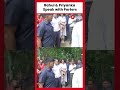 congress leaders rahul gandhi and priyanka vadra address porters concern