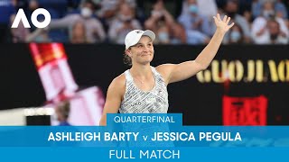 Ashleigh Barty v Jessica Pegula Full Match (QF) | Australian Open 2022