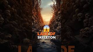 The Skeleton Lake at 16,500 Feet! 💀 #youtubeshorts