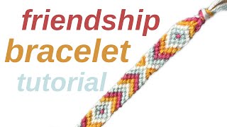 easy bracelet tutorial || friendship bracelets