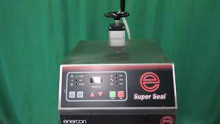 Enercon Super Seal 75 Cap Induction Sealing Machine, Portable | 8644D