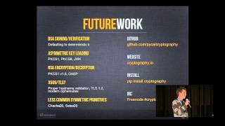 Jarret Raim, Paul Kehrer: The State of Crypto in Python - PyCon 2014
