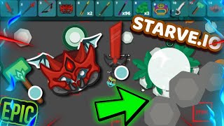 [STARVE.IO] NEW GLITCH AND BUGS + EASY FULL LAVA IN HUNGER GAMES + WIN ALL ROUNDS EZ [PATCHED]