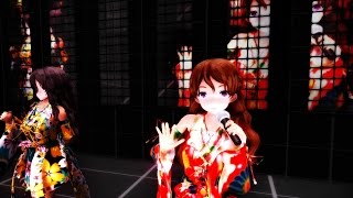 [MMD艦これ 4K]淋しい熱帯魚  つみ式改変Zara  Pola 着物ver.3