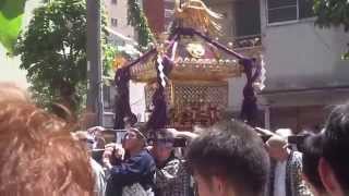 北上野　神輿進発　小野照崎神社　大祭　2014.5.18 Iriya