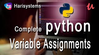 Python Tutorial for Beginners | Variables in Python | Python program examples | harisystems