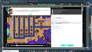 Ozaria - Javascript - Chapter 3 - Module 2 - Plus Minus Bridges