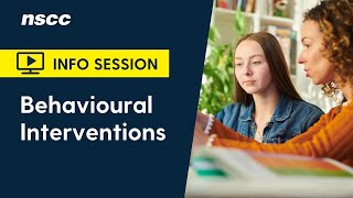 NSCC program info session: Behavioural Interventions