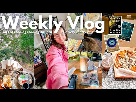 it’s cold so we’re staying in and reading ️ WEEKLY VLOG