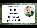 markus sainio kun jeesus ilmestyi yhtäkkiä