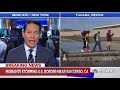 migrants storm u.s. border msnbc