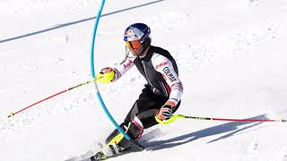 Entraînement Slalom 2021 pour Alexis Pinturault