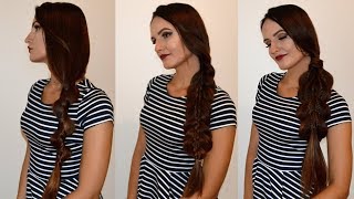 3 EASY 5 Mins Side Braids ♥