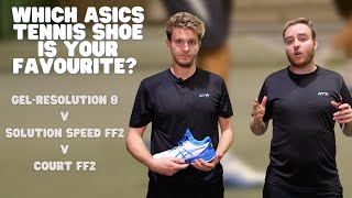 ASICS tennis shoe comparison: We test their top selling range and choose our favourites