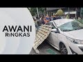 AWANI Ringkas: Kereta remuk dihempap besi dari tingkat 56