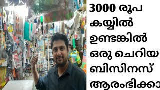 കയ്യിൽ 3000രൂപ ഉണ്ടങ്കിൽ ഒരു ചെറിയ ബിസിനസ്‌ തുടങ്ങാം