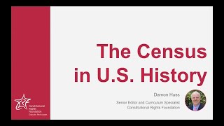 The Census in U.S. History