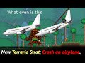 Terraria with a comically large Airplane ─ ...Whose idea was this??