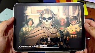 iPad mini 6 Call of Duty WARZONE Mobile GamePlay 🔥