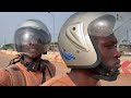 d’abidjan à jacqueville en moto et sur mon parcours et mon chantier