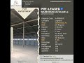 EXCLUSIVE PRE-LEASED WAREHOUSE AVAILABLE FOR INVESTMENT IN BHIWANDI FOR PASSIVE INCOME SOURCE