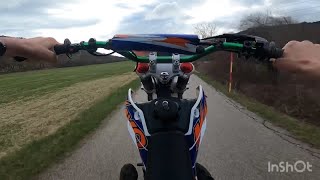 Wheelie PitBike kayo 160