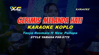 Tasya Rosmala ft New Pallapa - Gerimis Melanda Hati KARAOKE KOPLO (YAMAHA PSR - S 775)