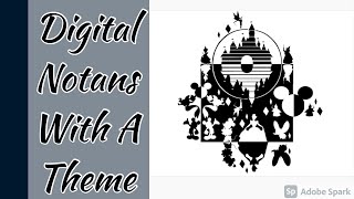 Digital Notan With a Theme