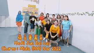 何日君再来 He Ri Jun Zai Lai  Remix - Line Dance | Mida (INA) DJ版