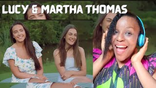 Lucy & Martha Thomas - What A Wonderful World - Sister Duet // Reaction.