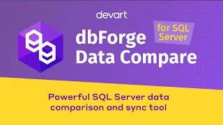 Introducing Data Comparison and Sync Tool for SQL Server Databases