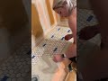 do this to keep your mosaic tiles clean shorts youtubeshorts diy