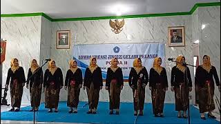 Lomba KREASI JINGLE GELARI PELANGI  POKJA 2 PKK KABUPATEN TEGAK (PKK DESA BUMIJAWA)