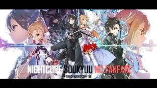 Nightcore - Soukyuu no Fanfare - FictionJunction feat. Eir Aoi \u0026 ASCA \u0026 ReoNa