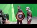 Captain America Civil War Behind the Scenes Movie Broll- Scarlett Johansson, Chris Evans