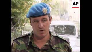 BOSNIA : NATO JETS ATTACK SERB TARGETS NEAR TUZLA