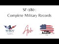 How to Obtain Your Complete Military Records Using SF-180: Step-by-Step Guide