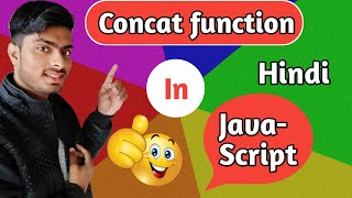 javascript array concat function in hindi | javascript tutorial 2019