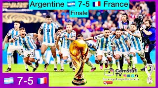 France Vs Argentine Highlights Resume du match Finale Coupe du monde 2022 | Gamstafi TV